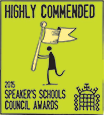 Speakers Schools Highly Commended Logo